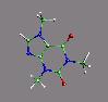 caffeine molecule